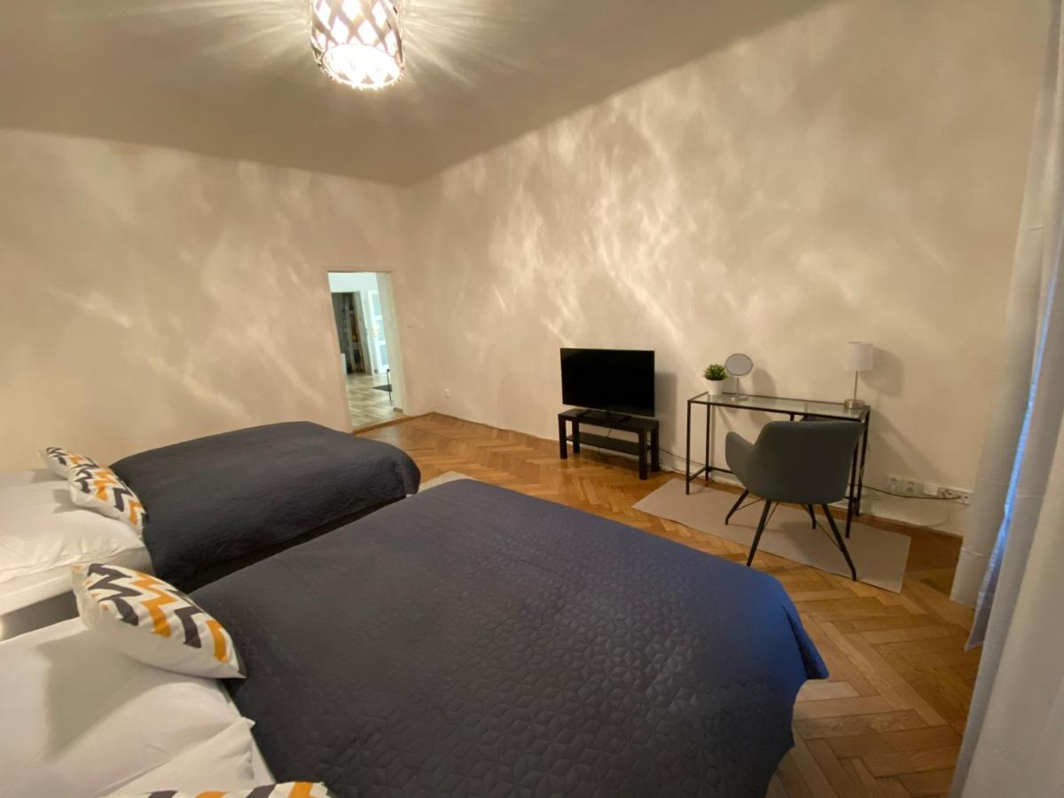 פראג Spacious Apartment On Wenceslas Square מראה חיצוני תמונה